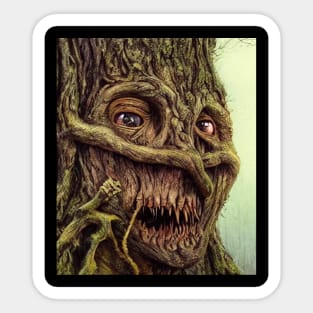 Oak Tree Fantasy Sticker